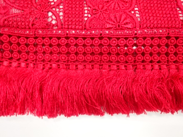  ビロードレースショール